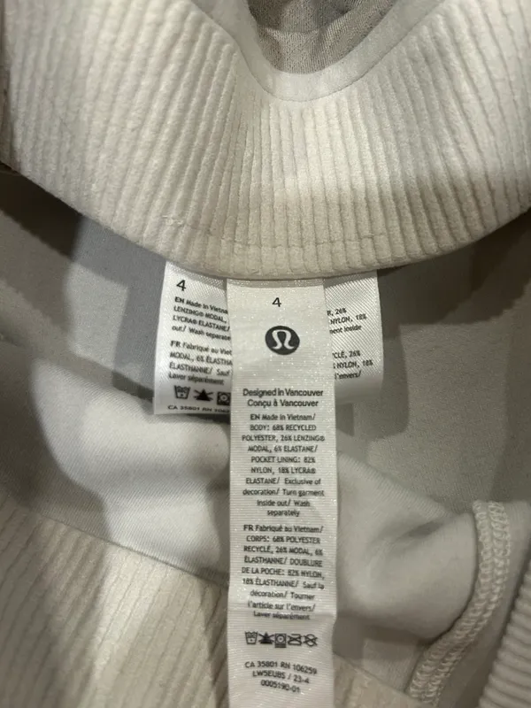 Lululemon Ribbed Flair Leggings - Image 2