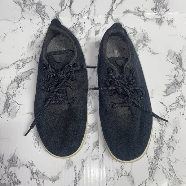 Allbirds Charcoal Gray Classic Wool Runners Sneakers Women's Size 8 - Image 2