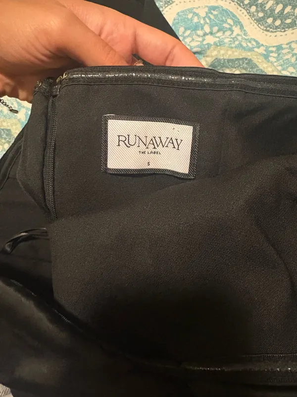 Runaway The Label Black Mini Dress - Image 5