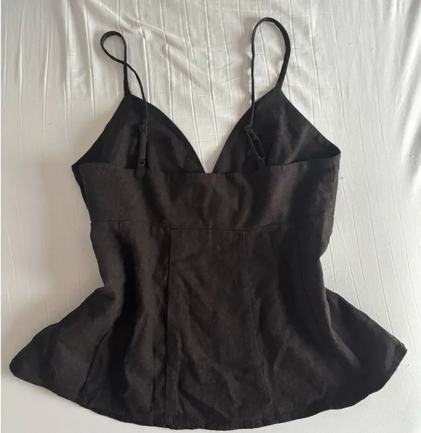 A New Day V-Neck black tank top - Image 2