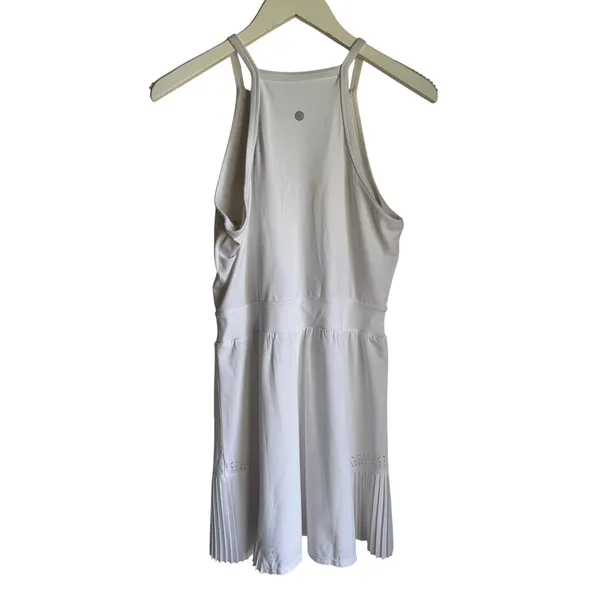 Zella White Athletic Dress Small Golf Tennis Pickleball Built In Bra - Image 3