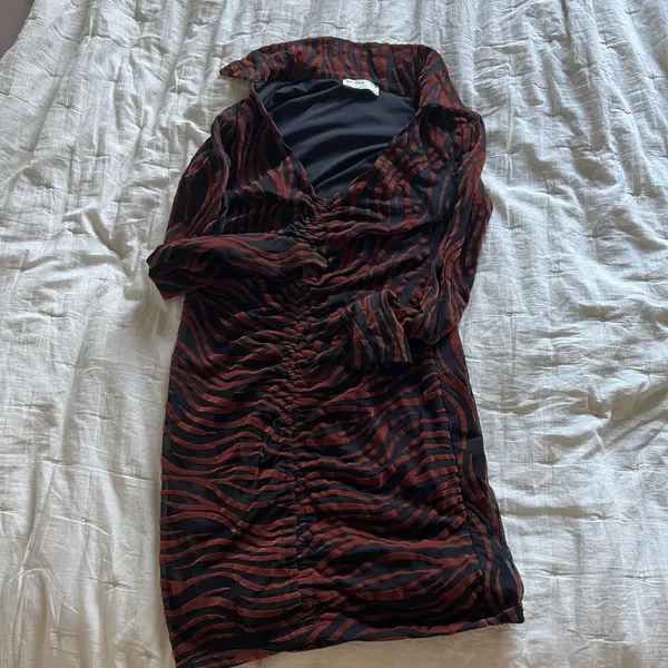 Bershka Dress Zebra - Image 5