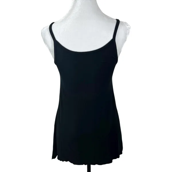 San Francisco City Lights Gypsy Lace Cami Tank Top Black Size XS NEW - Image 3