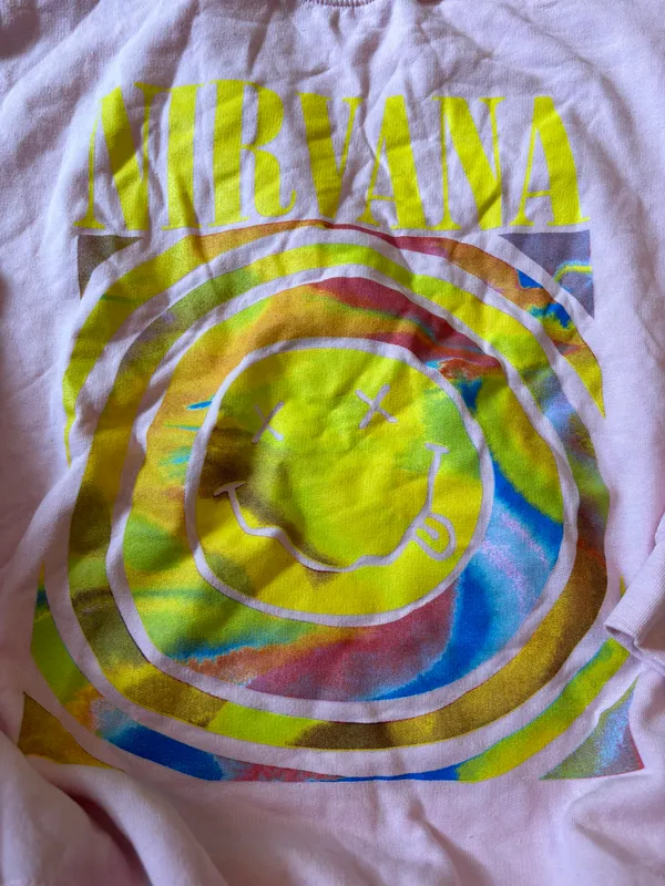 Nirvana Band Graphics Sweatshirt Size L - Image 4