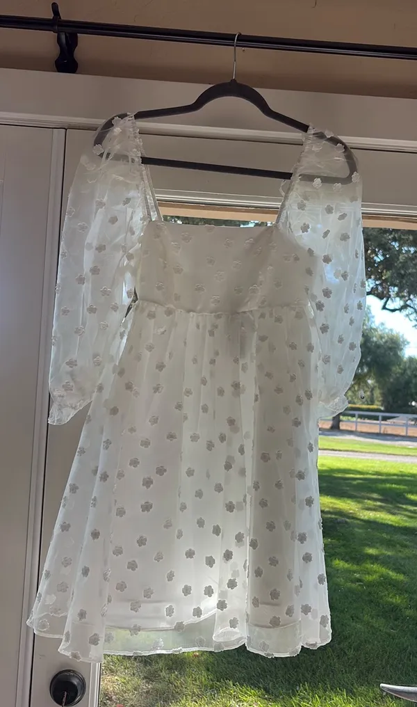 Lulus Dress Mini White - Image 2