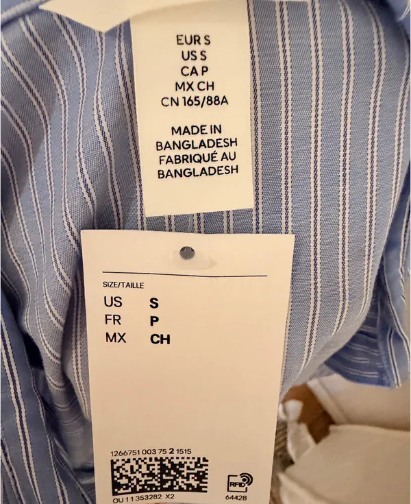 Shirt H&M Long Sleeve Button Down - Image 2
