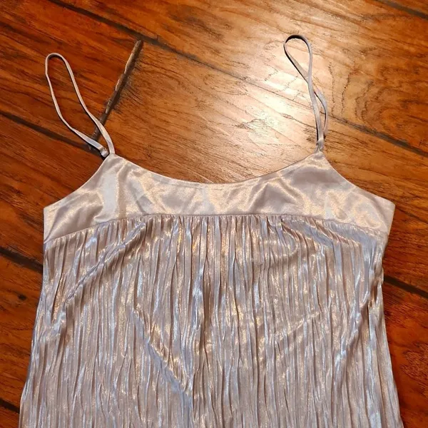 Fire Los Angeles spaghetti strap gold women's size medium New with tag - Image 2