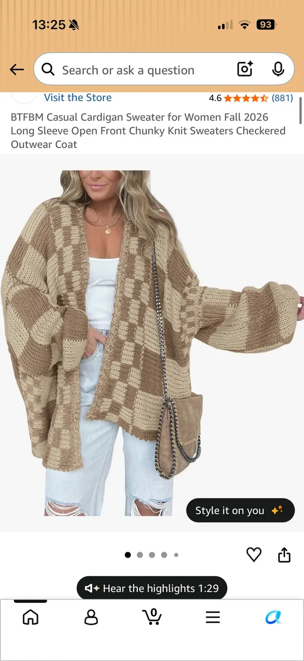 Amazon Chunky Sweater - Image 4