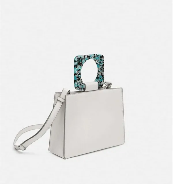 NWOT Zara Mini Tote with Handle - Image 2