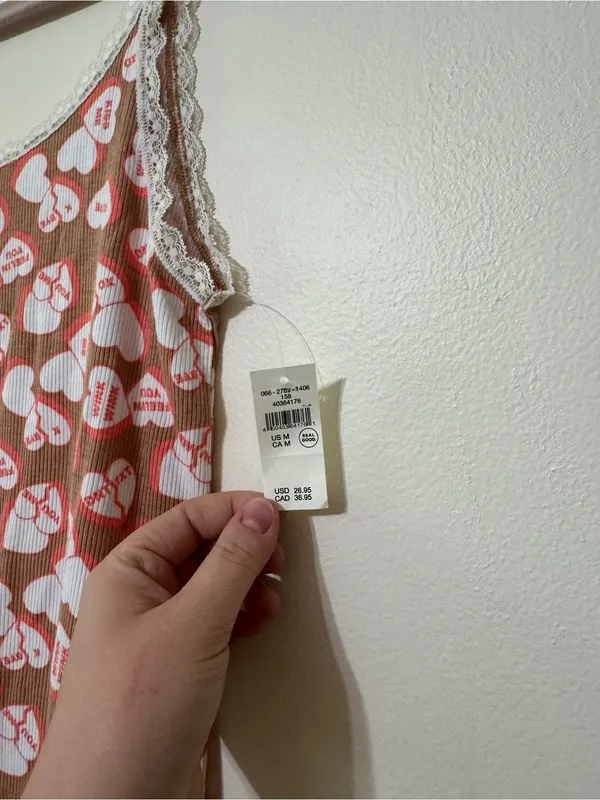 NWT Aerie Real Soft® Lace Trim Tank - Image 4