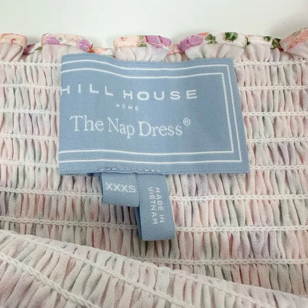 Hill House The Grace Nap Dress in Pink Multi Pansy - Image 11