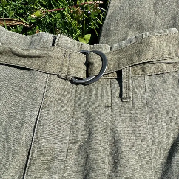 Abercrombie Belted Utility Trousers Gorpcore Military - Image 2