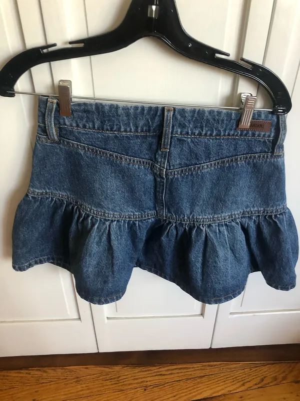 Denim Mini Skirt  - Image 2