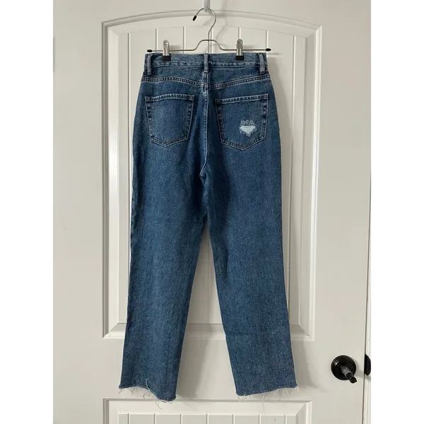 PacSun High Rise Straight‎ Blue Jeans Size 25 - Image 2