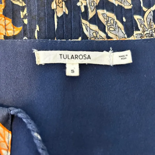 TULAROSA Audrey Floral‎ Print Smocked Bell Sleeve Mini Dress Size S - Image 6