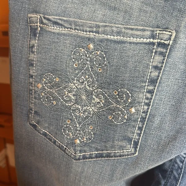 NWT Lee Houston Bootcut Midrise Fit Flex Motion Jeans Size 10 Medium - Image 10