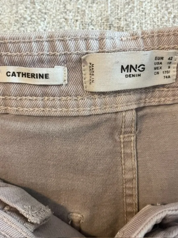 MNG Catherine Jeans Gray Size 10 - Image 4