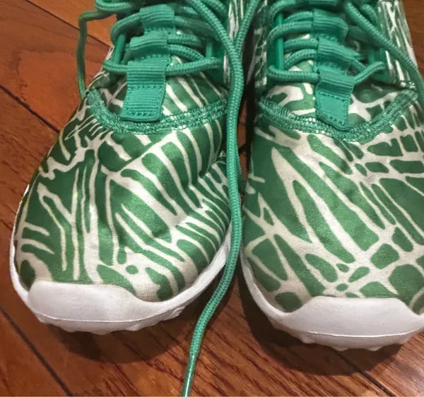 Nike Juvenate Print 'Nature Green' Training Casual Shoes 749552 300 US 7.5 - Image 9