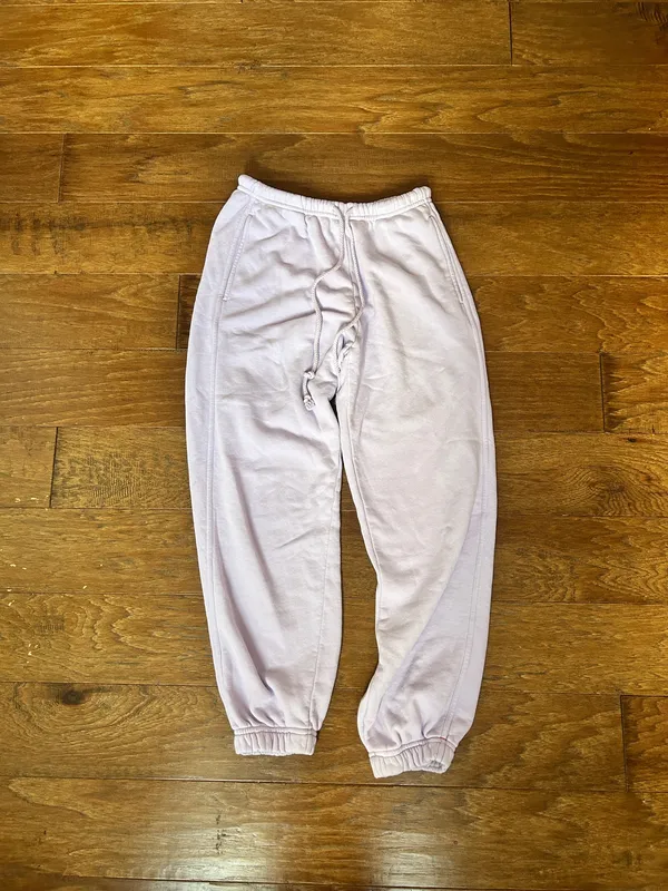 XIRENA Purple Cuffed Sweatpants Size XS - Image 2