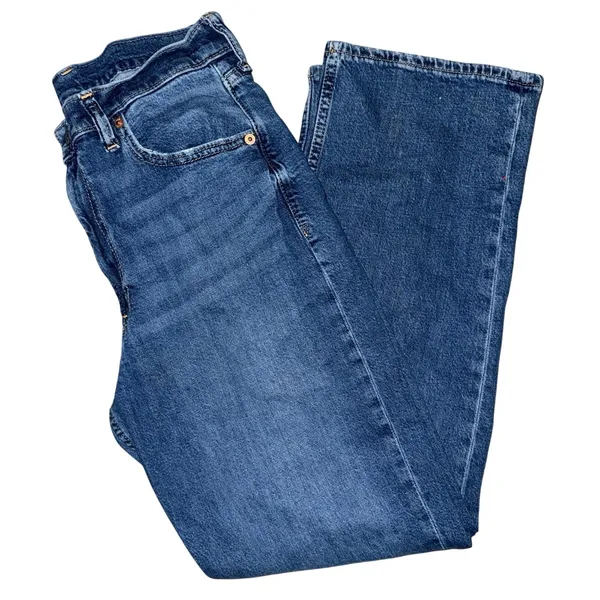 GAP 90’s LOOSE HIGH RISE denim jeans 27 size 4p medium wash - Image 2