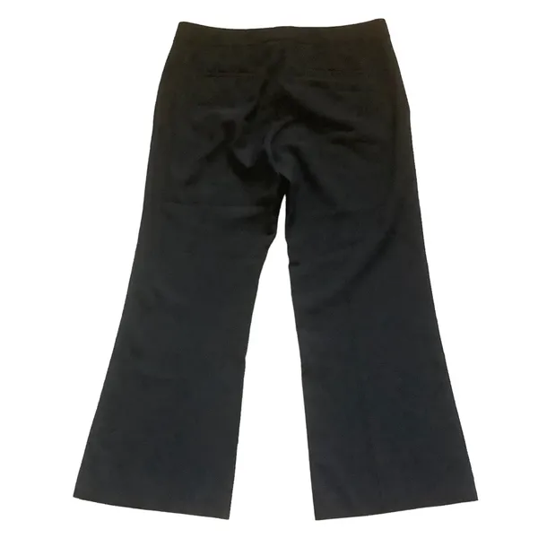 Express black straight leg business casual pants sz 4 academia career business - Image 3