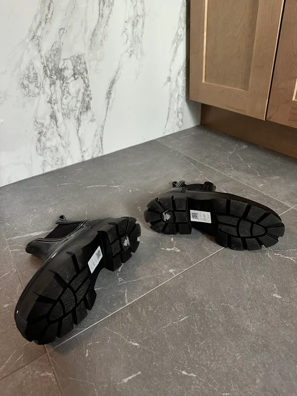Platform Boots Black Size 8 - Image 3