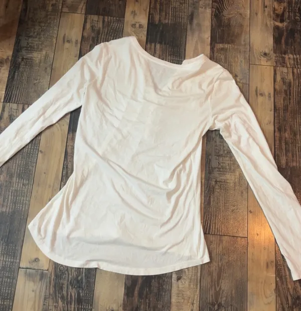 Lilly Pulitzer White Long Sleeve Top M - Image 4