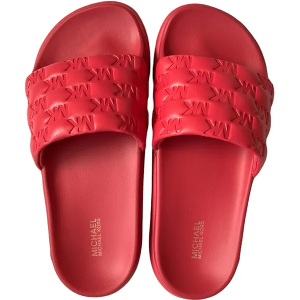 Michael Kors Rubin Red Finnie Slide Sandals, US7 - Image 5
