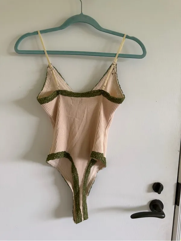 Edikted ribbed lace bodysuit - Image 2
