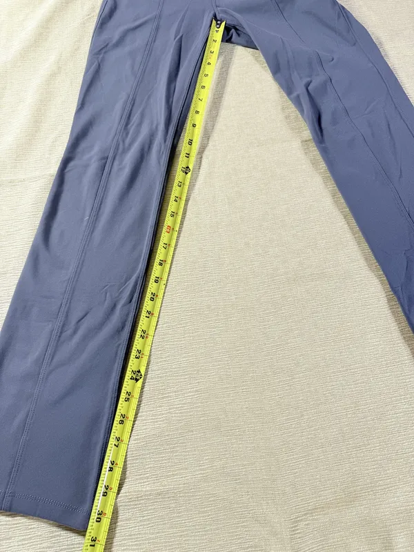 Athleta Womens Pants Small Gray Stretch Supplex Lycra Pull On Yoga Travel - Image 7