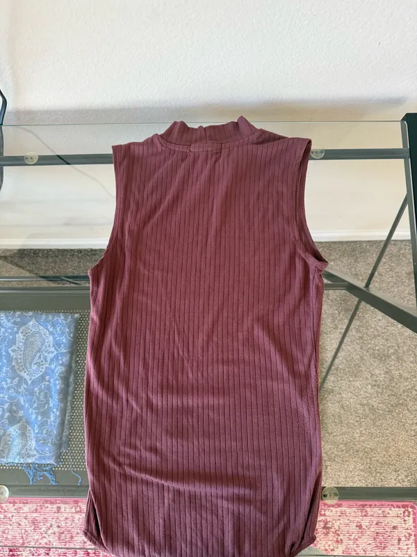 Dillards Bodysuit High Neck Top - Image 3