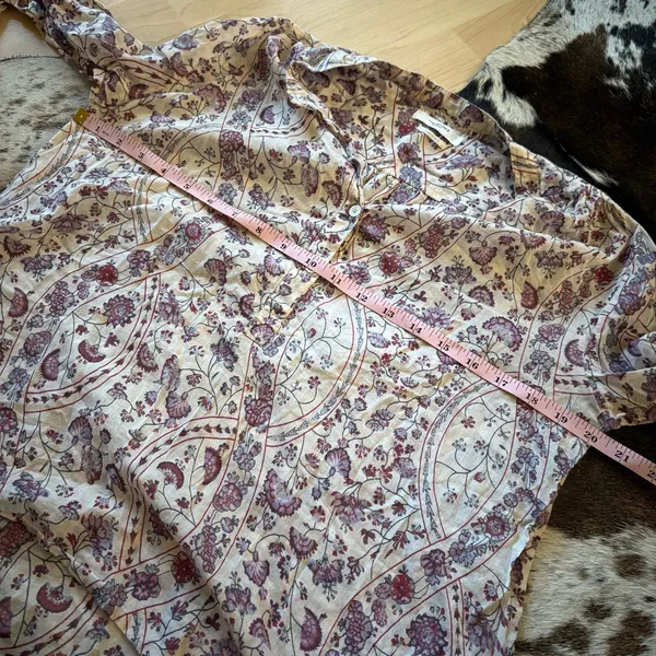 ISABEL MARANT Étoile Maria Blouse floral print Size‎ 38 Medium - Image 6