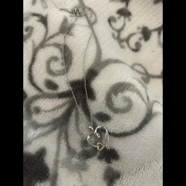 Necklace with pendant heart 925 sterling silver - Image 4