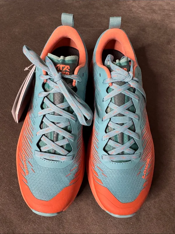 Women’s Lowa Amplux WS All Terrain Running Shoes Size 8 Melon Arctic 320695 0300 - Image 9