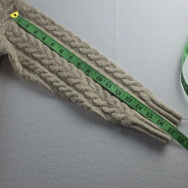 Joie Women's Cream Cable Knit Sweater‎ Small - Image 6