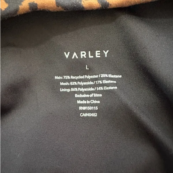 Varley Let's Move Kellam Sports Bra Size Large - Image 8