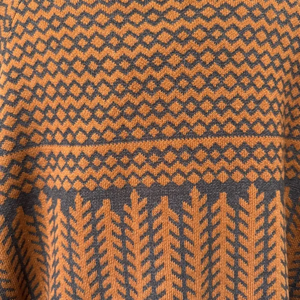 BloomChic Gray Patterned Crewneck Pullover Relaxed Fit‎ Women Sweater Size 18-20 - Image 6