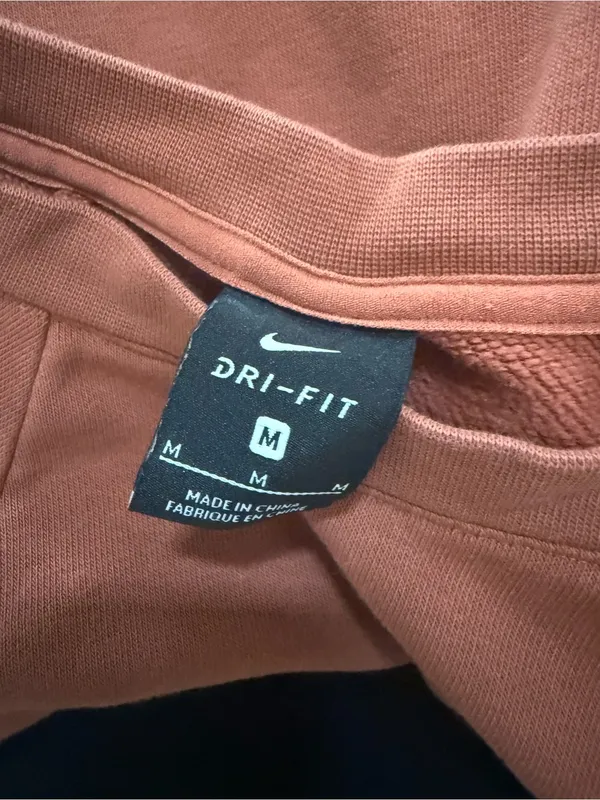 Nike Dri-FIT Rust Orange Pullover - Image 7