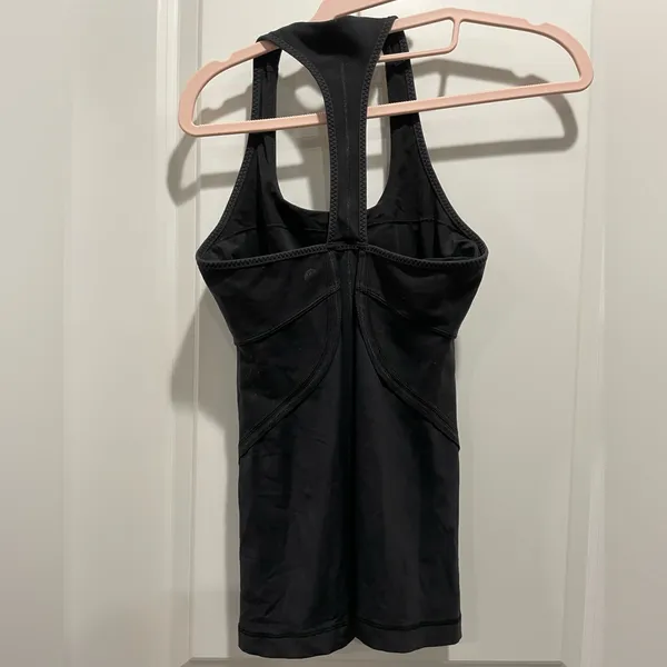Lululemon Power Up Tank Black Size 6 - Image 6