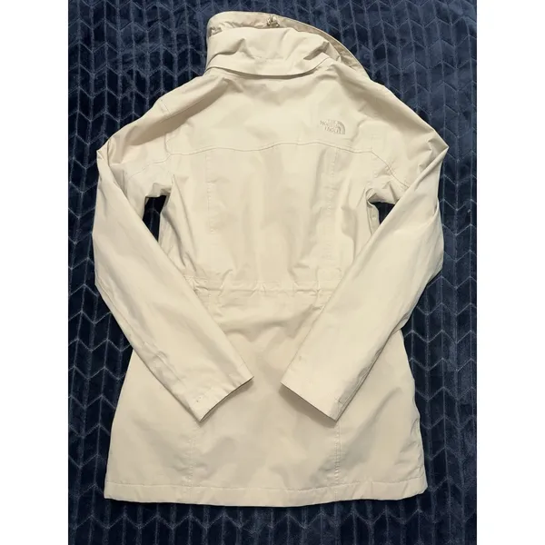 The North Face HyVent Waterproof Rain Trench Belted Jacket Womens Size Xsmall - Image 11