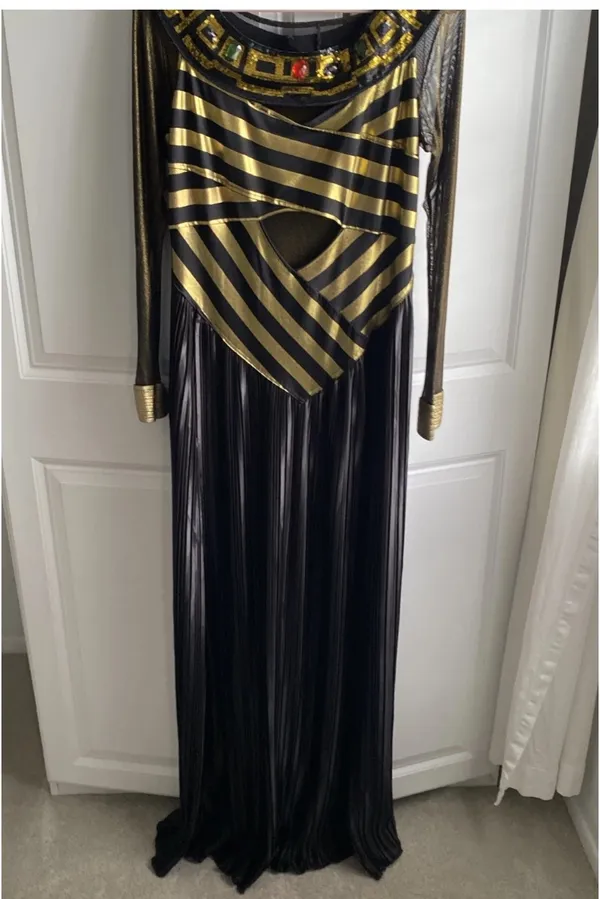 Leg Avenue Plus 1X 2X Queen Of Nile Halloween Costume Cleopatra Egyptian 2 Pc - Image 2