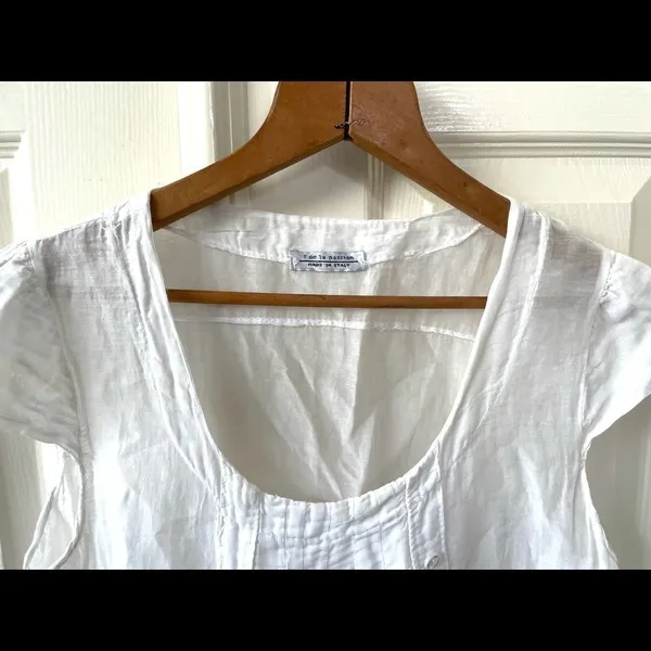 F de la Passion white tank top - Image 4