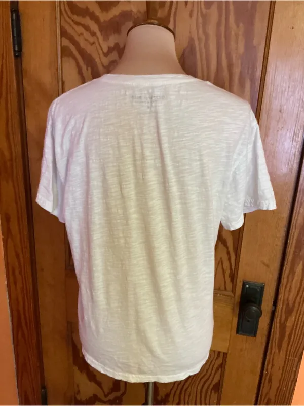 Grateful Dead Lucky Brand Embroidered Steal Your Face T Shirt Medium Cotton - Image 15