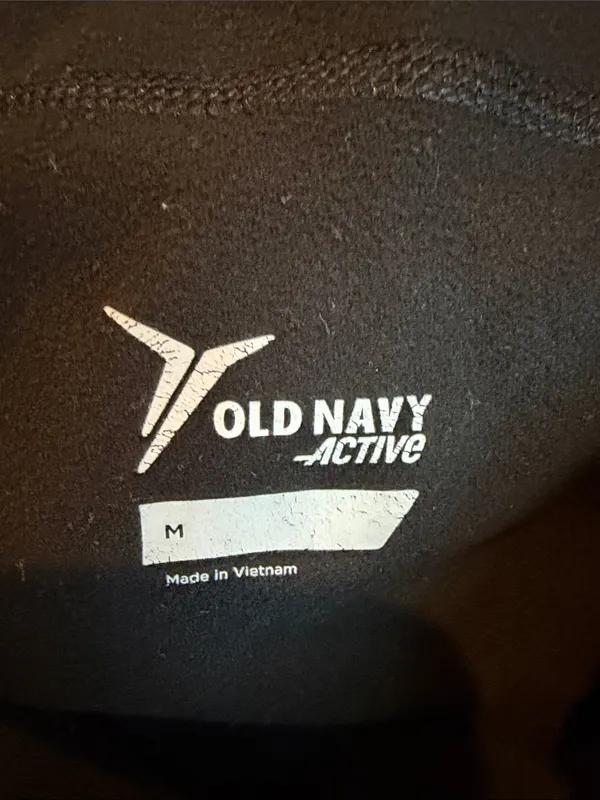 OLD NAVY black leggings Size M - Image 4