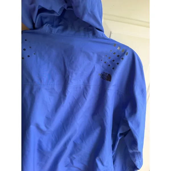 The North Face Women's HDT HyVent Flashdry 2.5L Blue Hooded Rain Jacket Large - Image 8