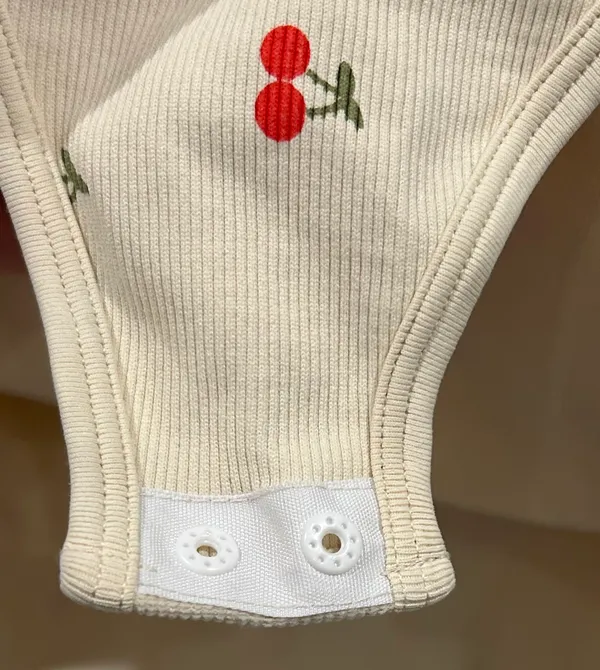 OQQ Ribbed Square Neck Bodysuit Multiple Size M - Image 4