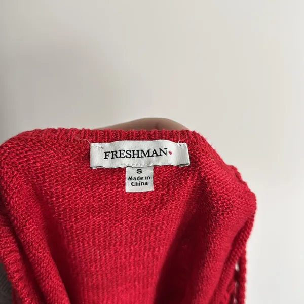 Freshman Tank Top Size S Red - Image 3