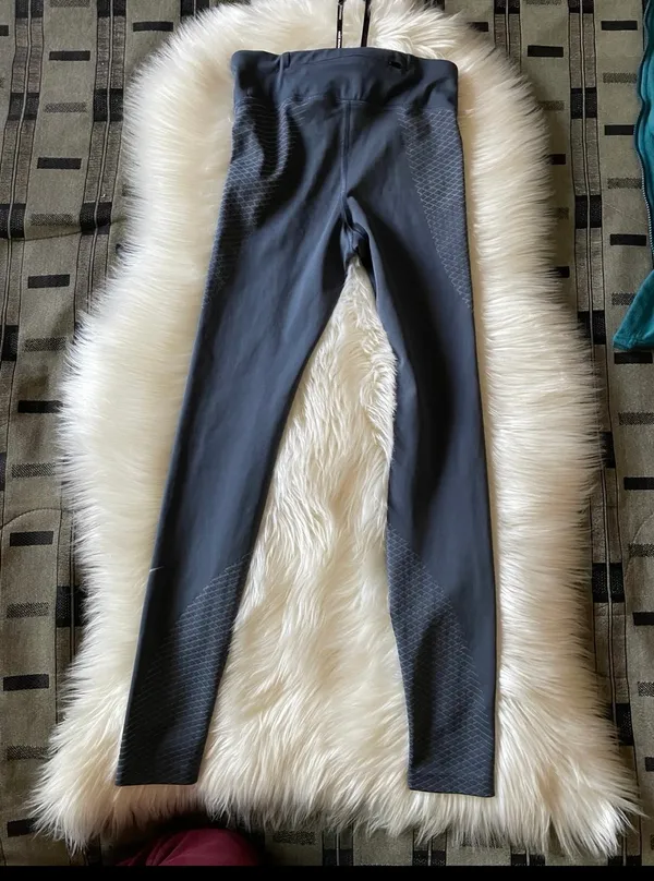 Nike Zonal Strength Women Size Small Slate Blue Running Leggings - Image 6