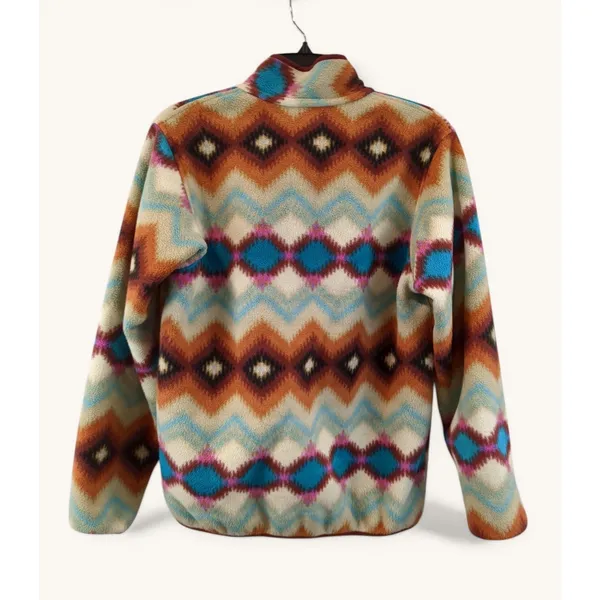Patagonia Synchilla Snap-T Aztec Southwest Fleece Pullover Womens S‎ - Image 2