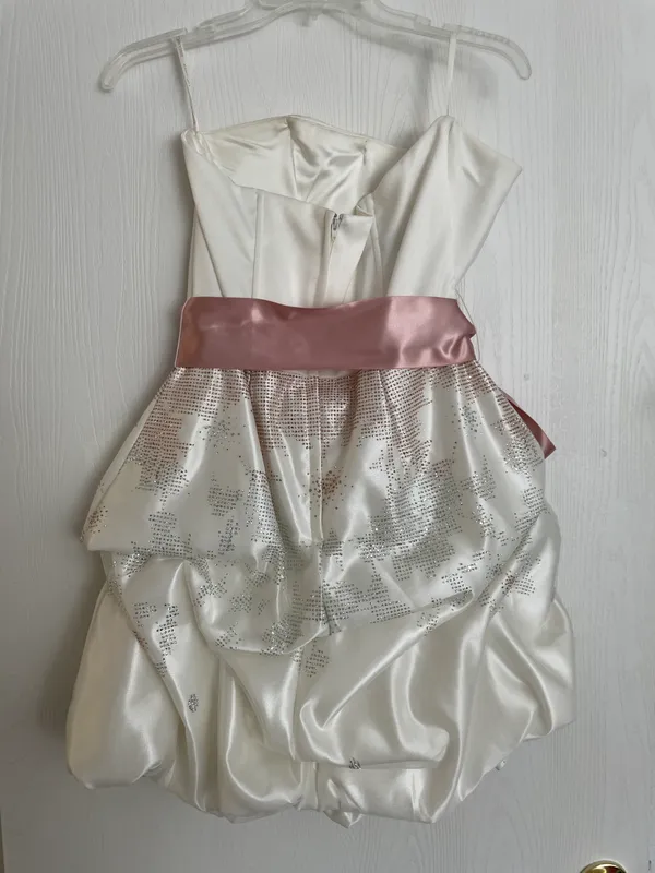 Jessica McClintock Strapless Mini Dress - Image 2